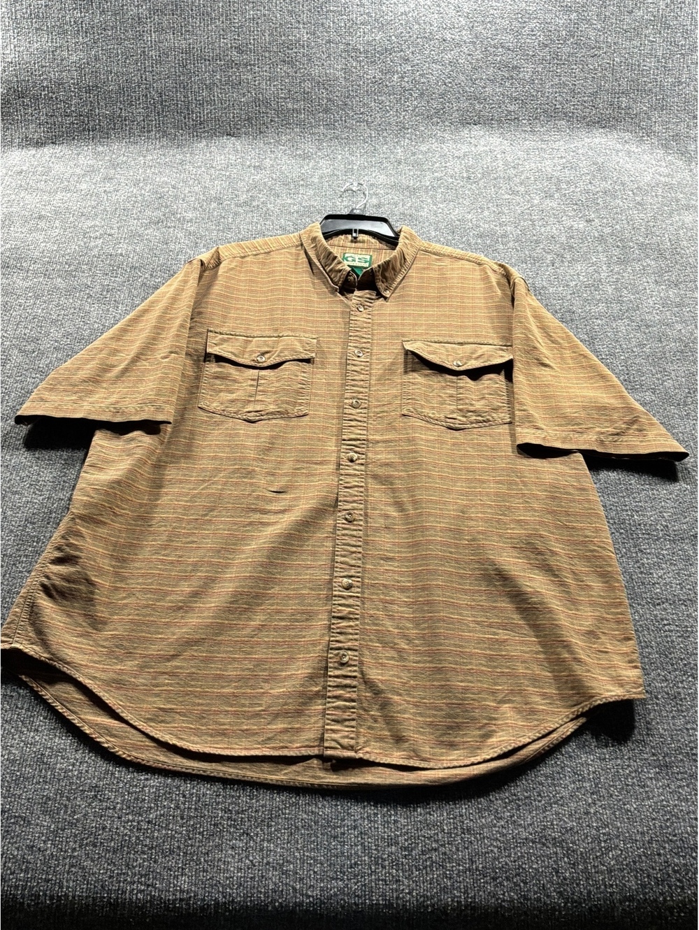 Guide Series Men's 2XLT Brown Plaid Button-Up Shirt